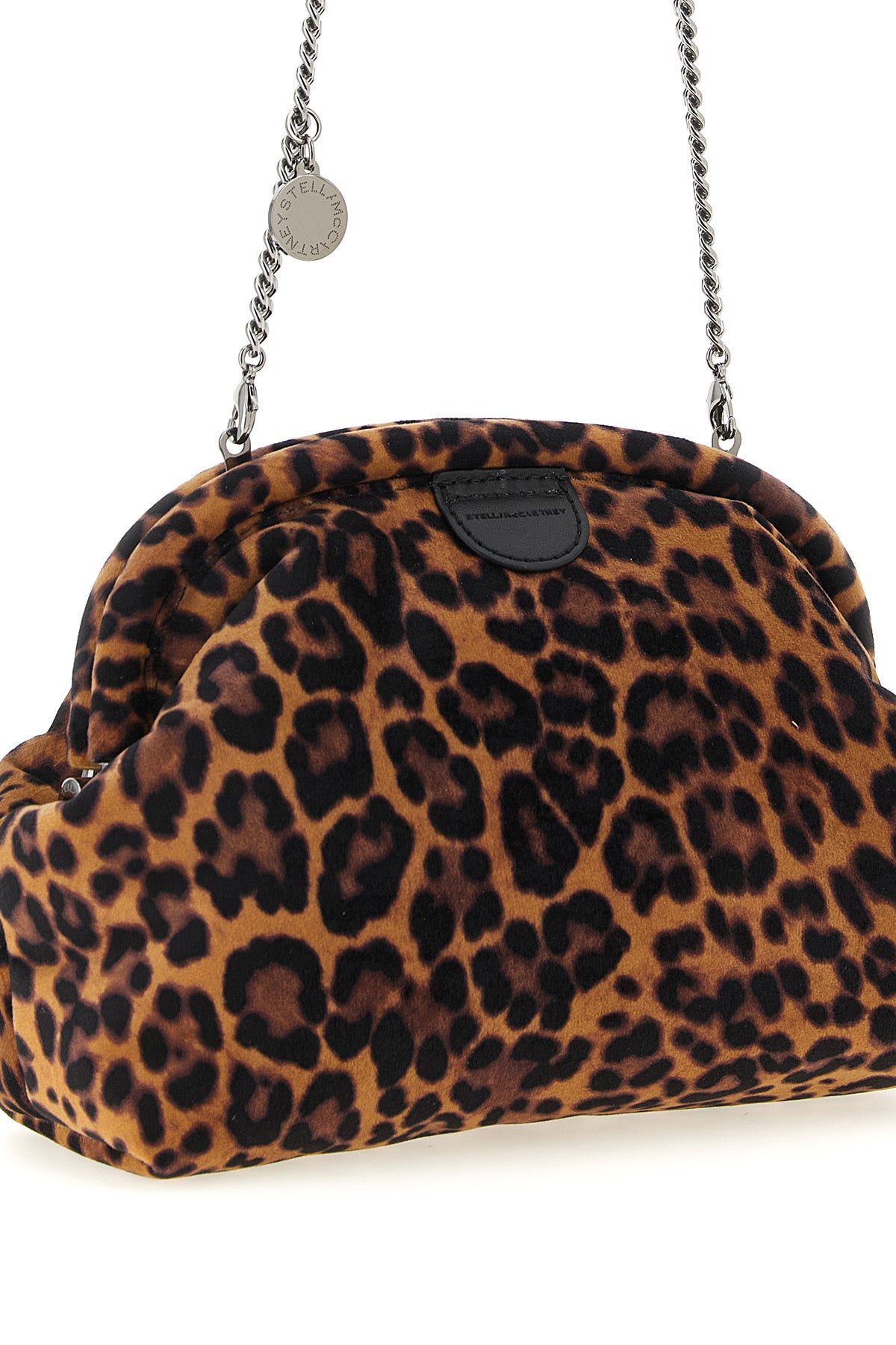 the stella mccartney falabella soft clutch handbag stands out for its soft and c