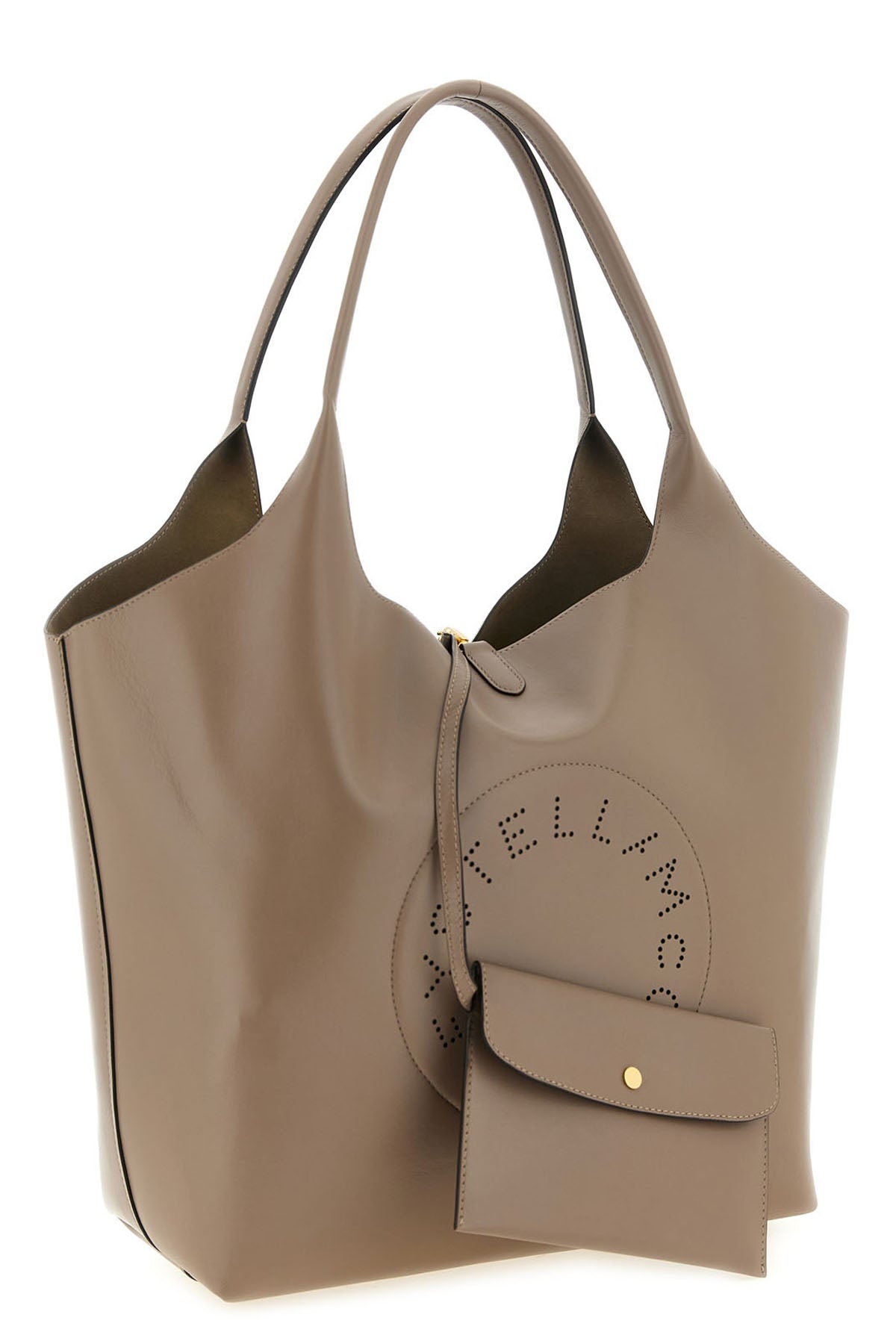 the stella mccartney tote bag stands out for its innovative reversible silhouett