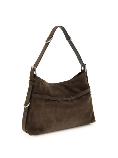 GIVENCHY OS medium voyou bag in glossy leather