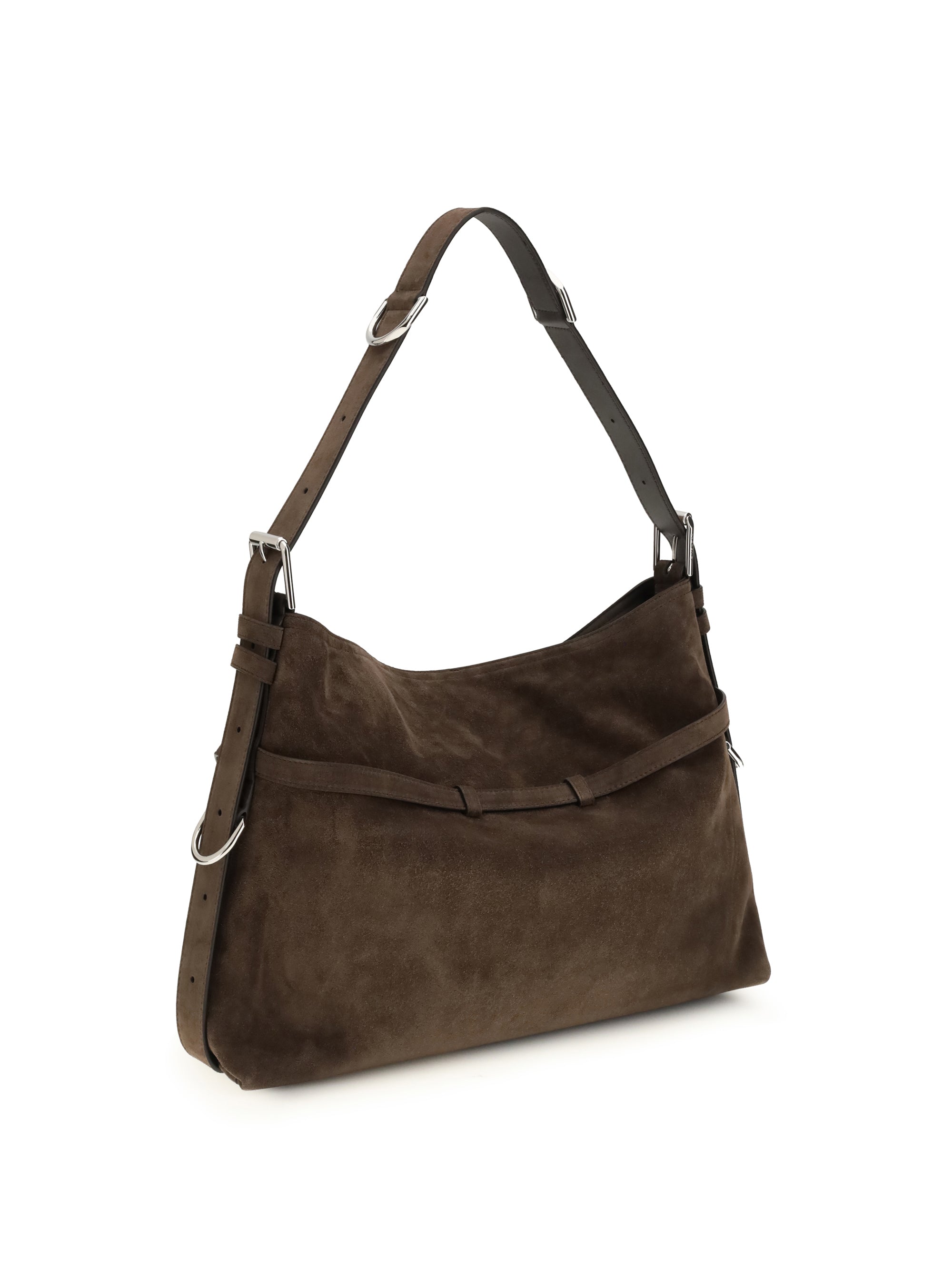 medium voyou bag in glossy leather