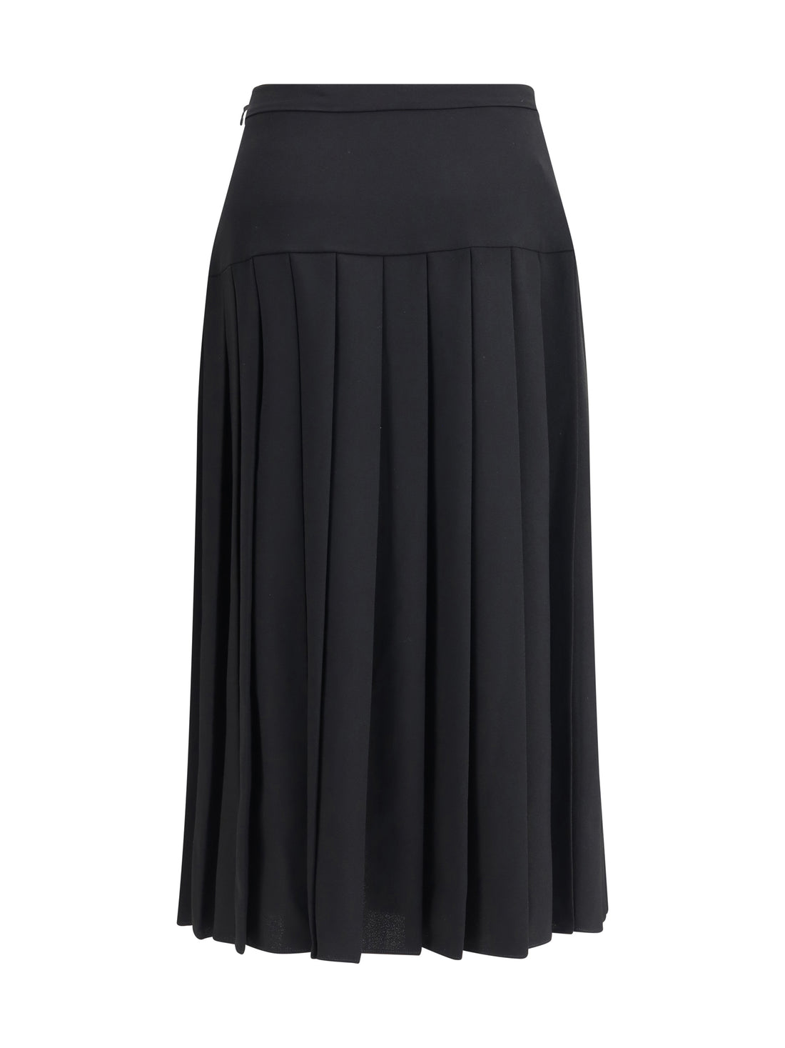 ALESSANDRA RICH 40 pleated midi skirt