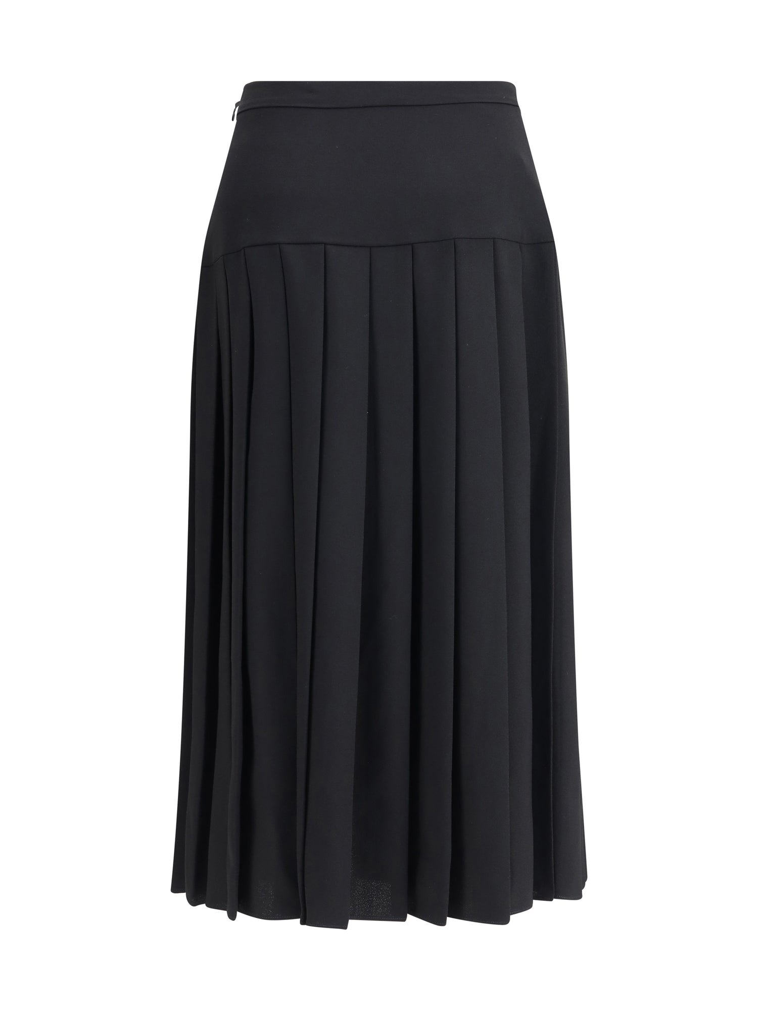 ALESSANDRA RICH 40 pleated midi skirt
