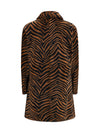 leopard print coat