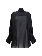 THE LATEST S semi-transparent shirt 