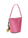 satin bucket bag