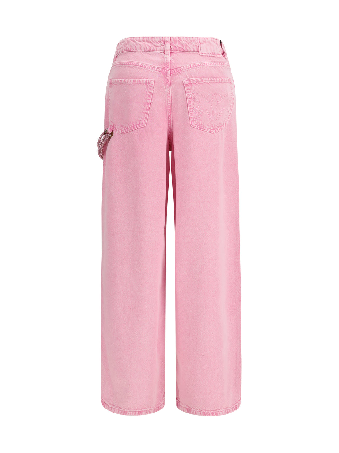 PINKO 25 lauryn jeans with jeweled cord