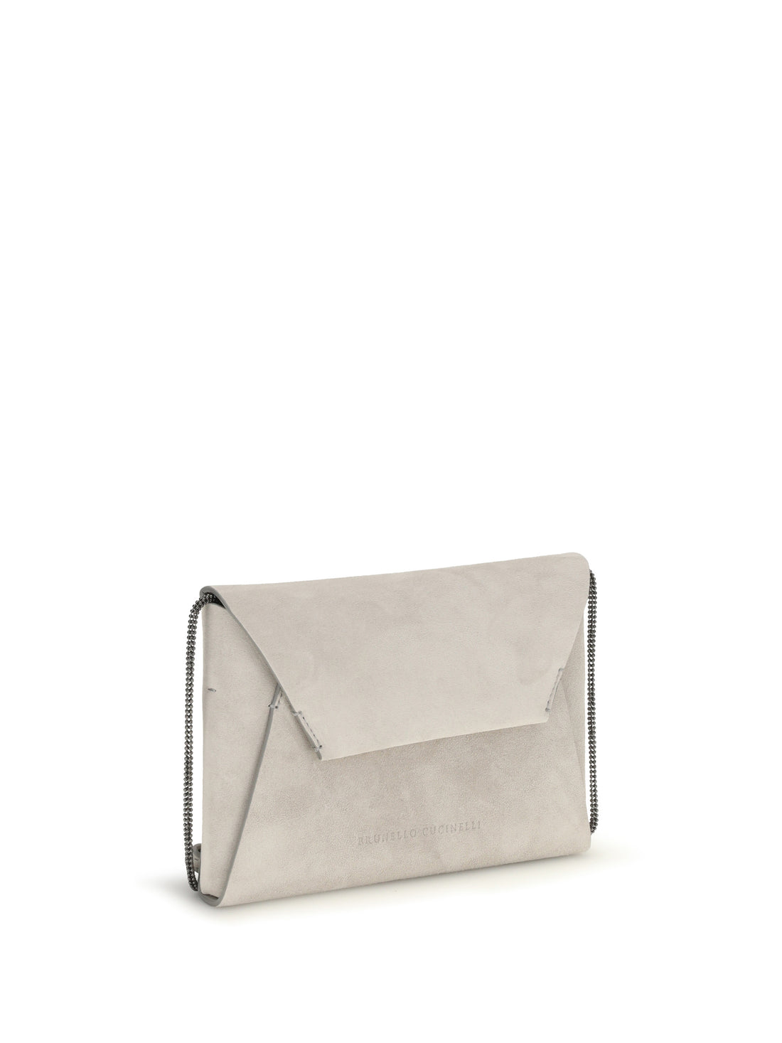 BRUNELLO CUCINELLI OS bc duo suede clutch bag