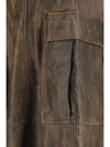 leather cargo pants