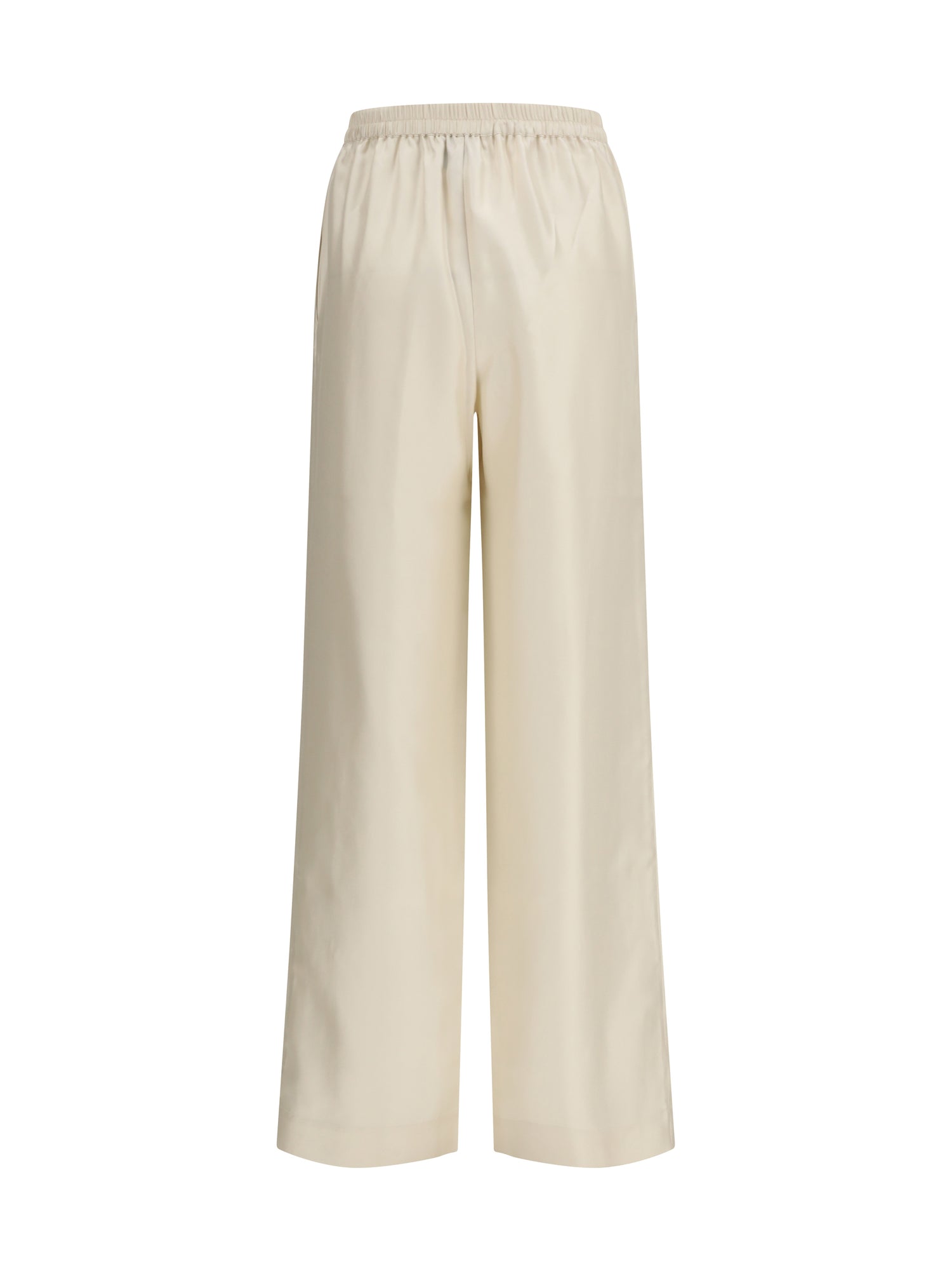 LOULOU DE SAISON L lars silk twill pants