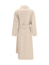 belted double wool coat