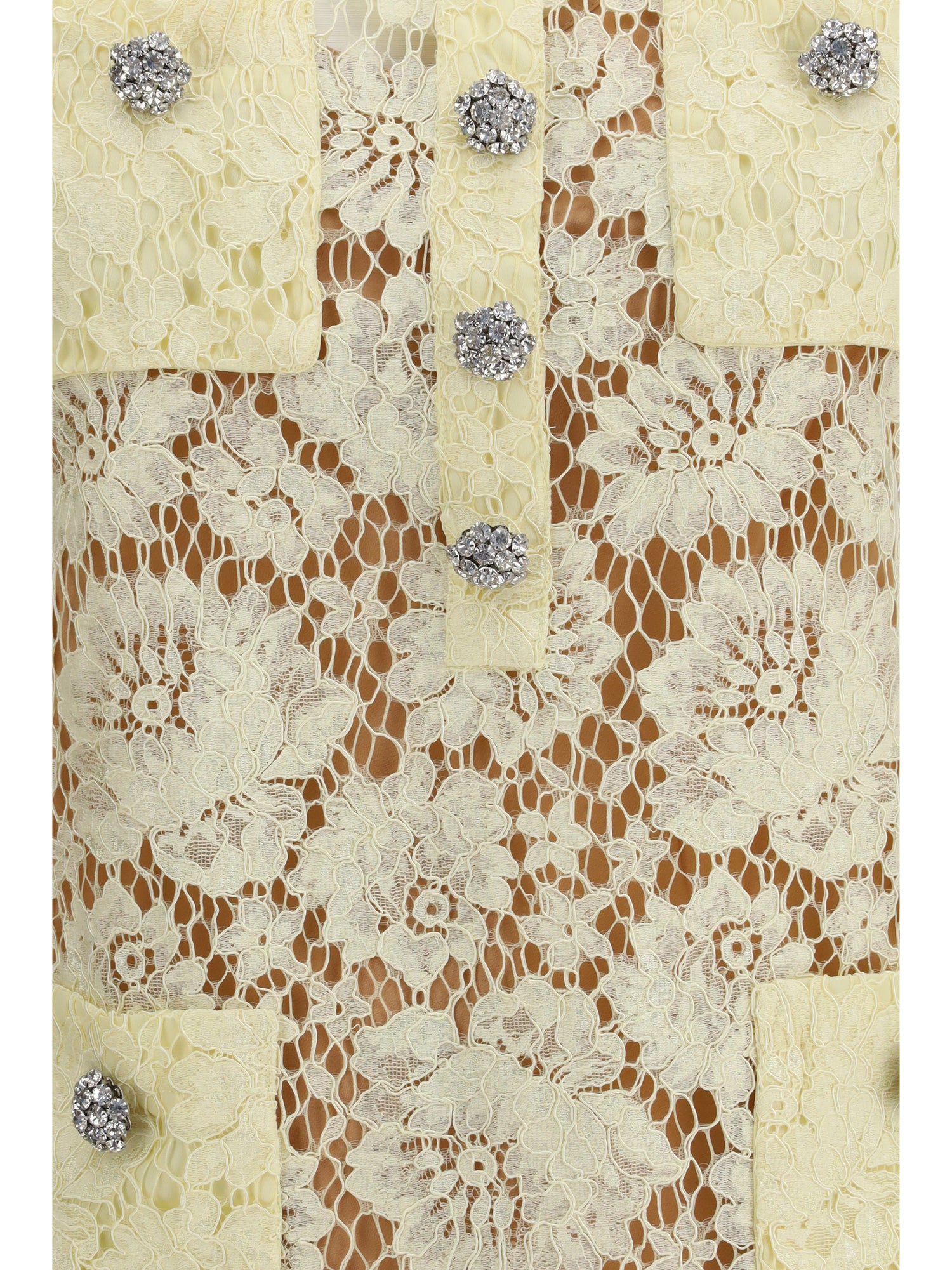 SELF-PORTRAIT 6 fine lace mini dress