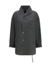 striped viscose shirt