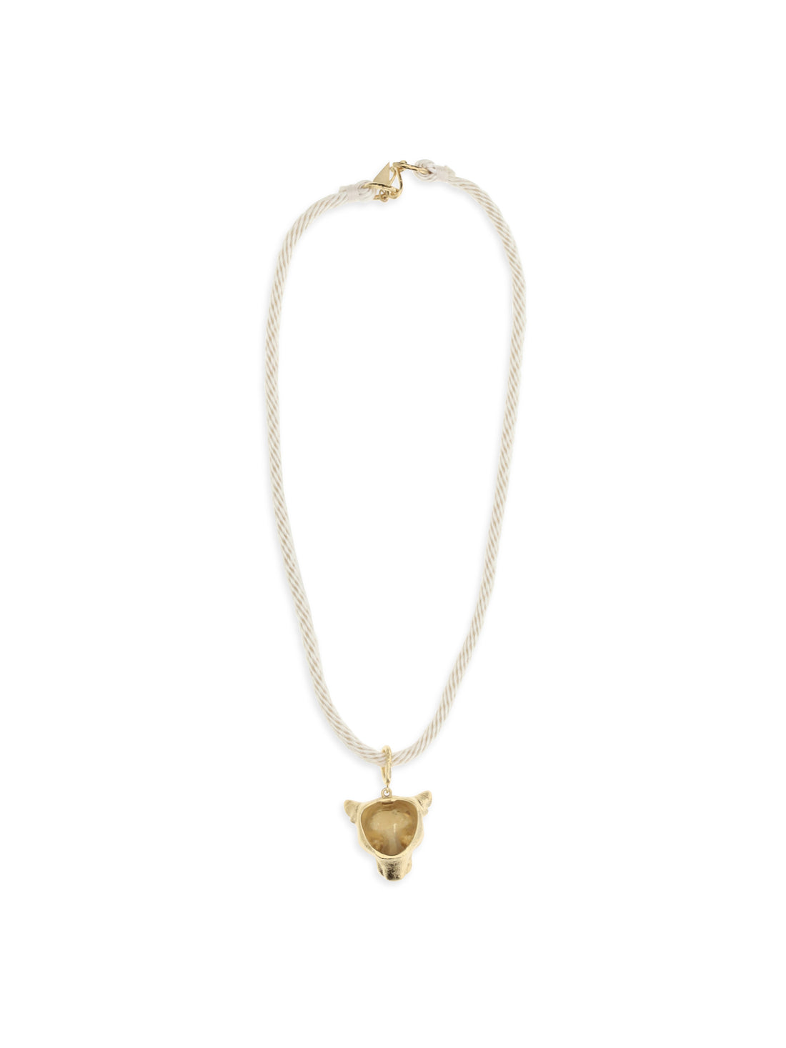 FORTE_FORTE OS sculpture necklace with puma pendant