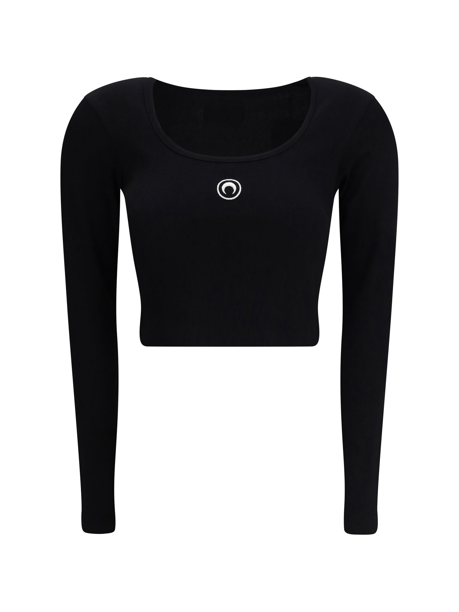 MARINE SERRE M moon logo long-sleeved top