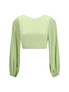 v-neck blouse