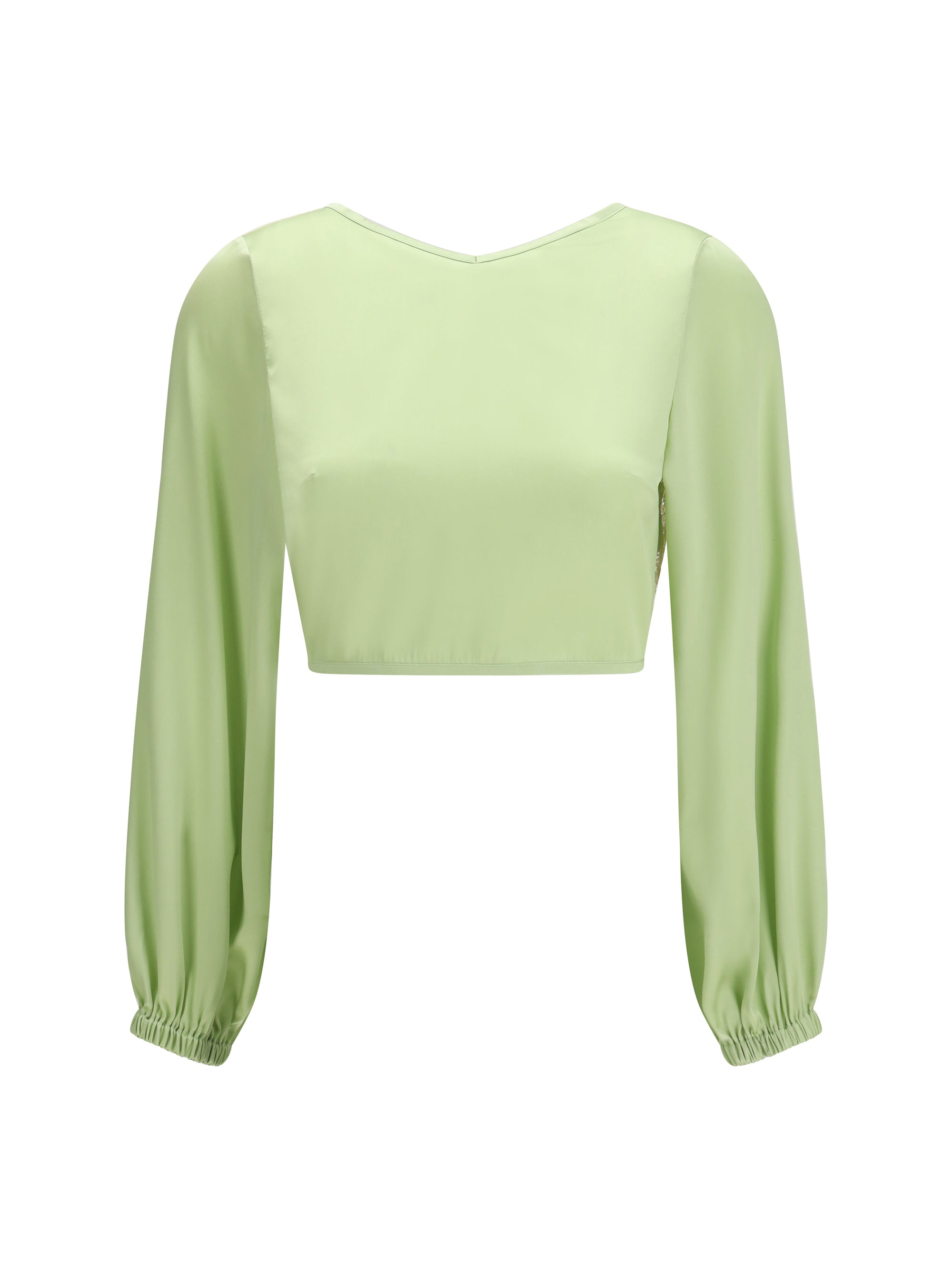 v-neck blouse