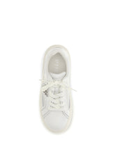 PINKO 36 yoko leather sneakers