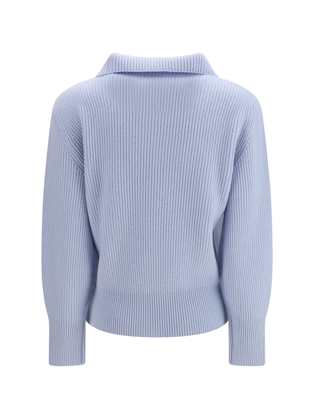 FORTE_FORTE I wool and cashmere half zip sweater
