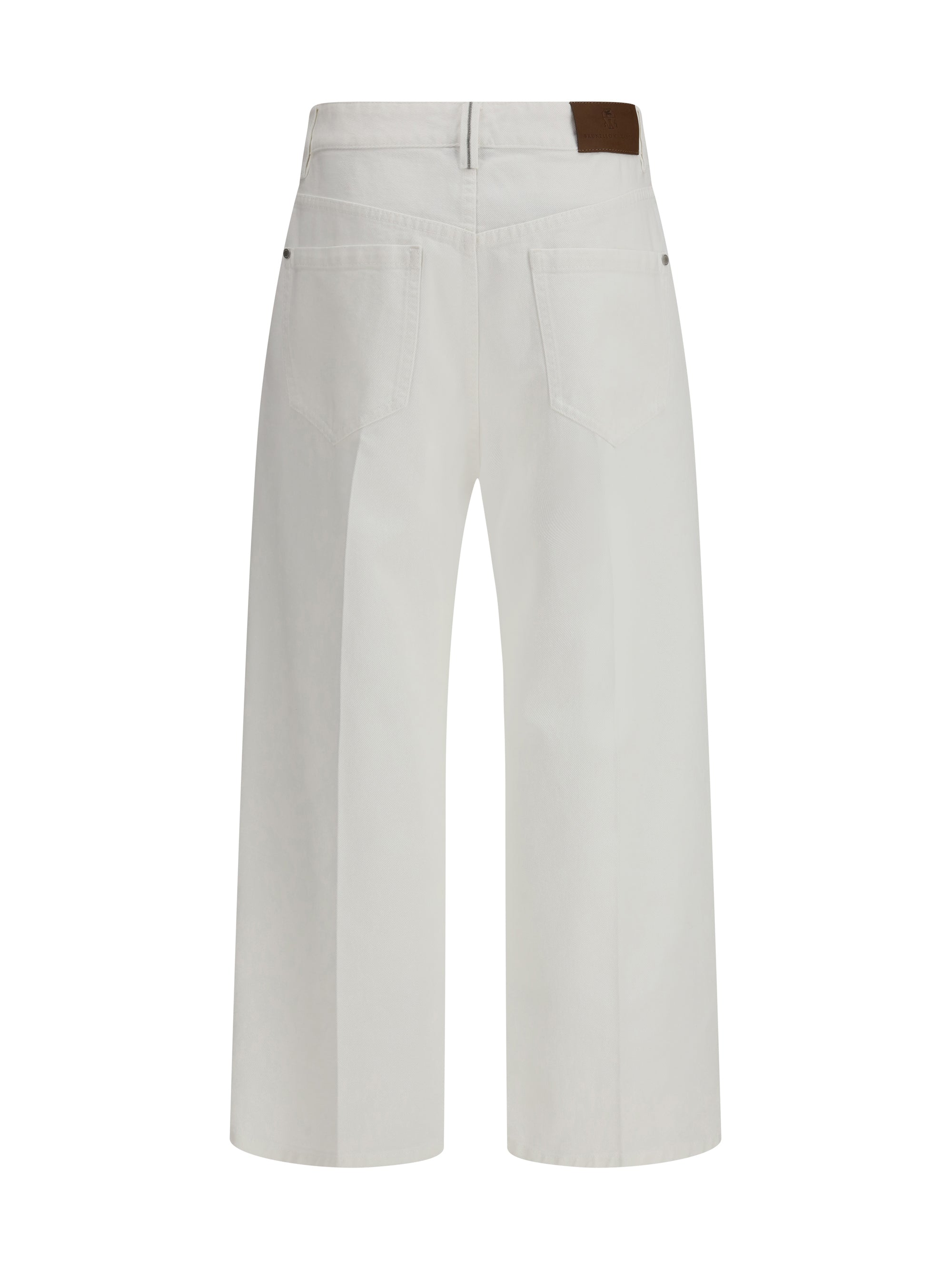 BRUNELLO CUCINELLI 40 contemporary square trousers