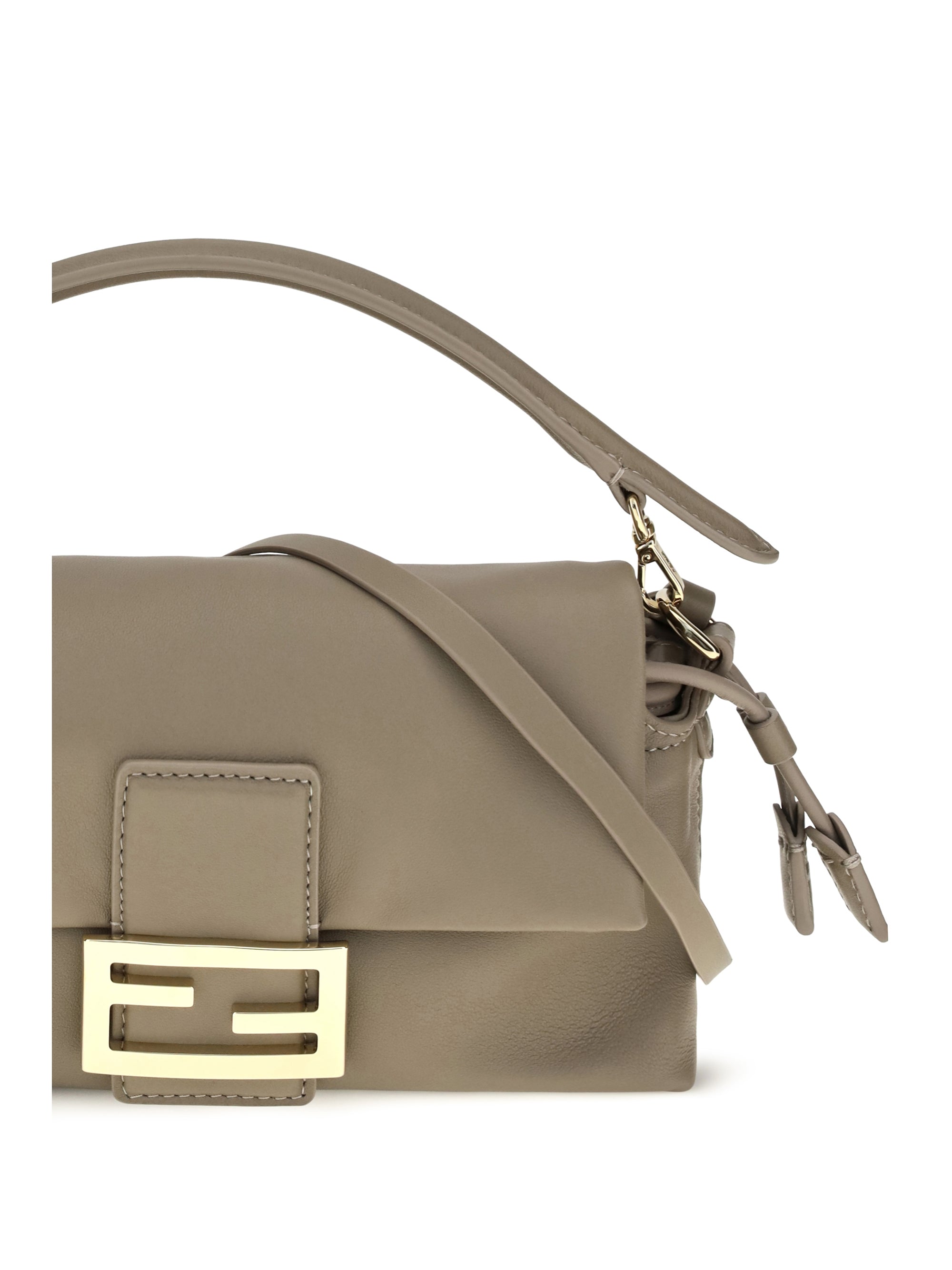 small baguette soft nappa leather handbag