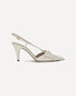 Valentino Garavani Slingback Pumps White