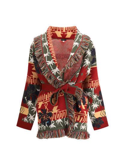 ALAIA M hibiscus bloom cardigan