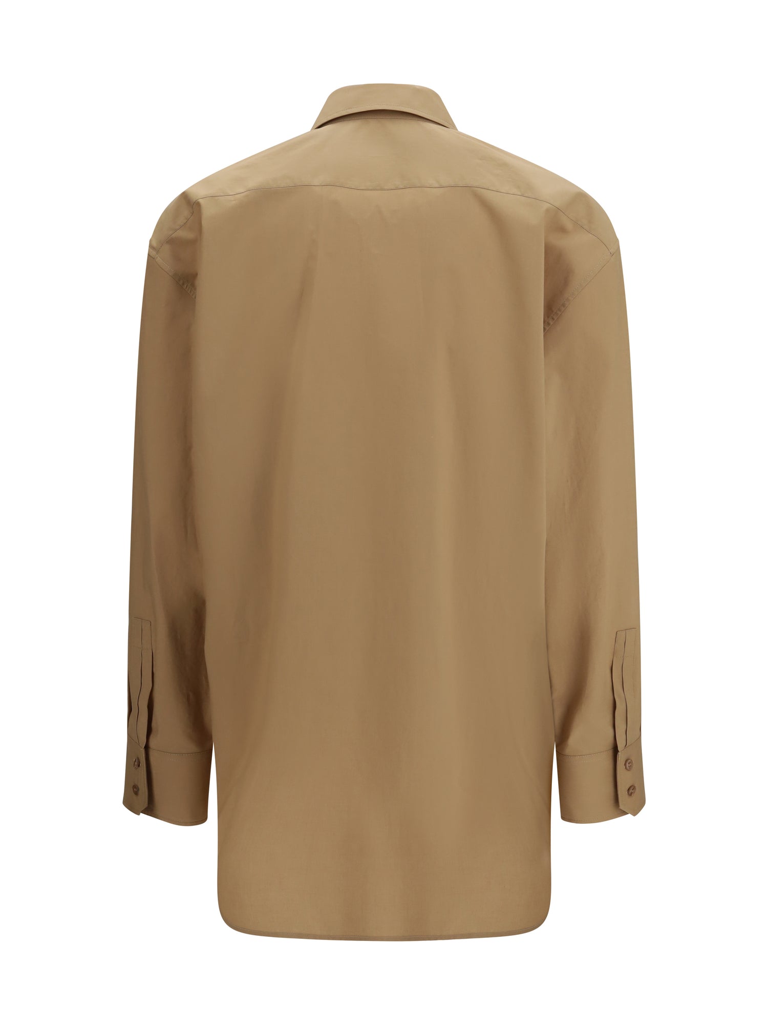 SAINT LAURENT 38 cassandre shirt with long sleeves