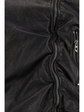 DIESEL 40 cuir-bouilli belted jacket