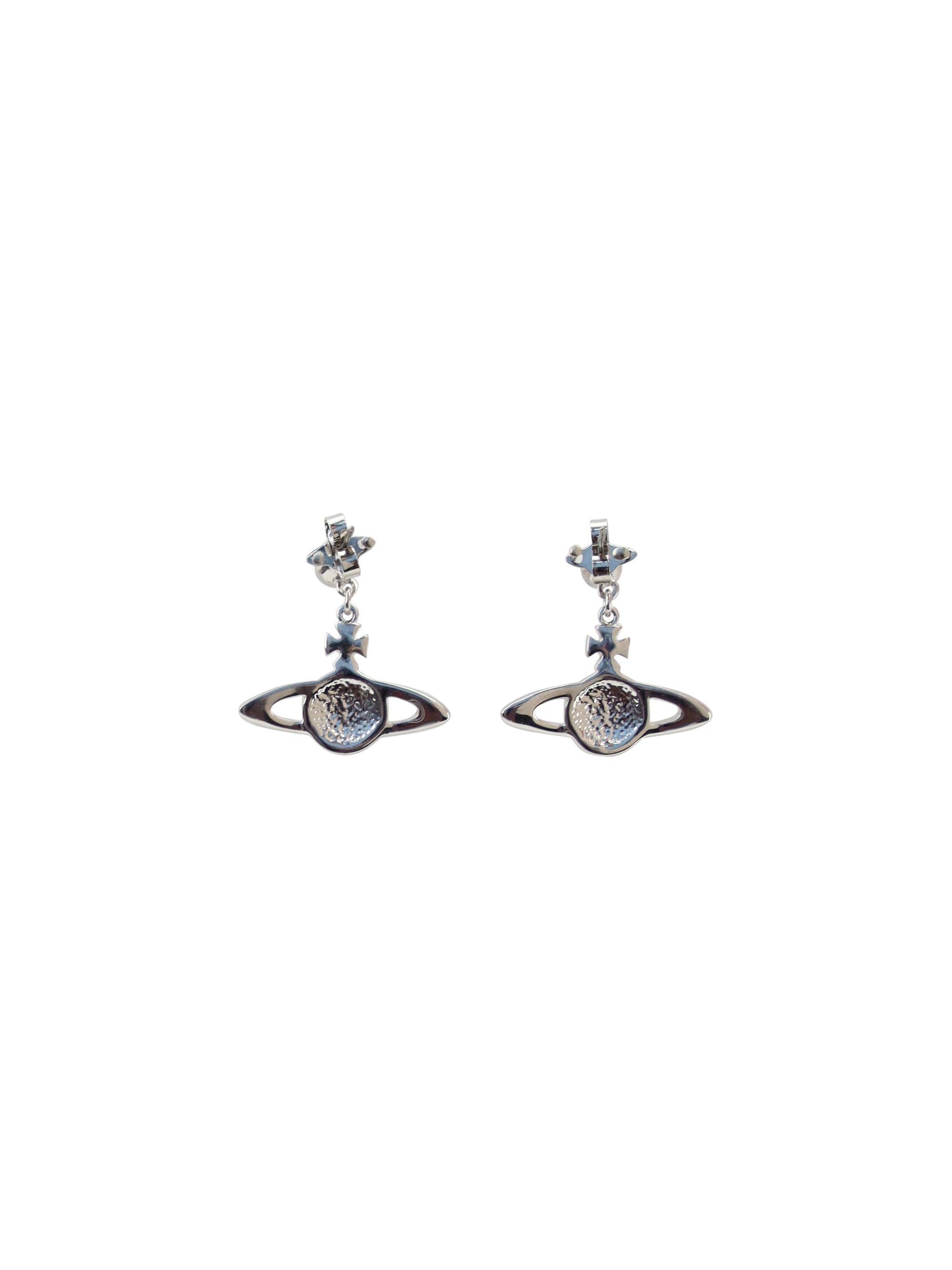 mini bas relief drop earrings