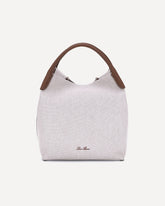 Loro Piana Bale Handbag Beige
