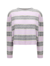 GUEST IN RESIDENCE L grizzly stripe crew jumper 