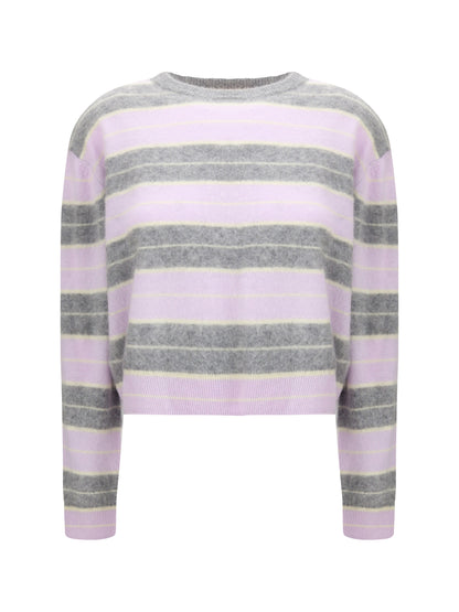GUEST IN RESIDENCE L grizzly stripe crew jumper 