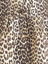 GANNI 36 leopard mini dress