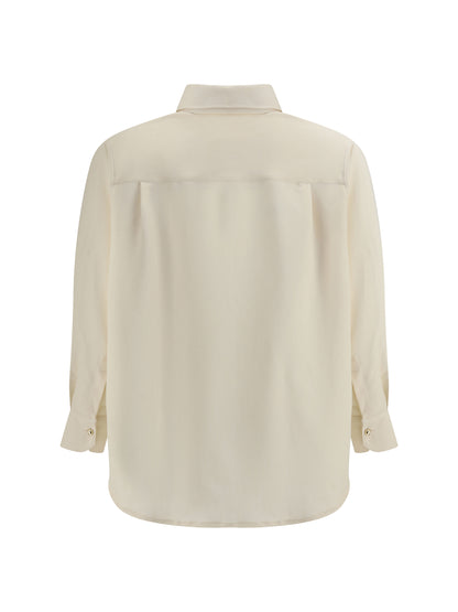 CRUNA 40 shirt with bow collar