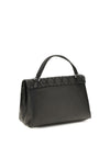postina tramè leather top handle bag