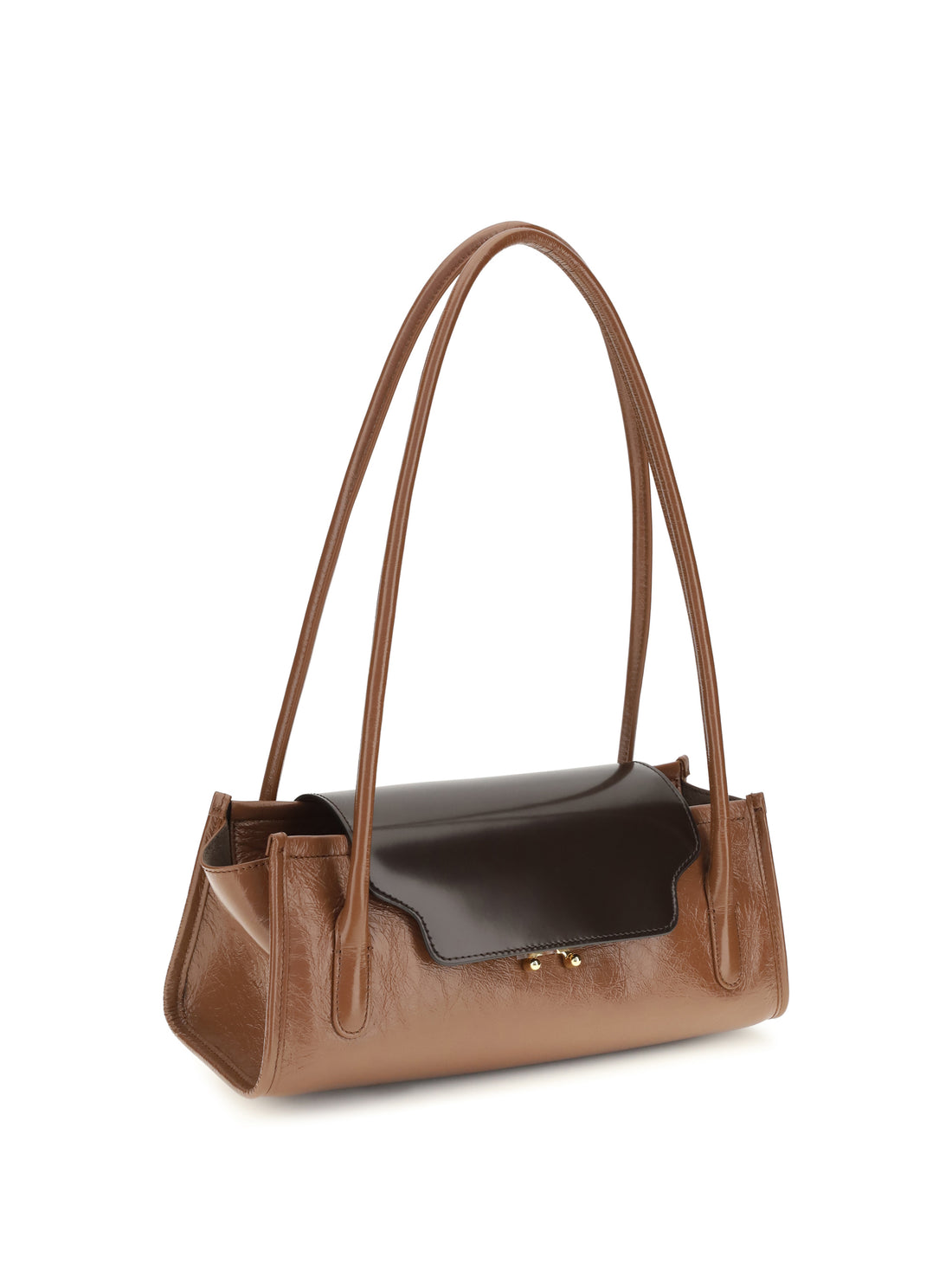 MARNI OS trunkette leather shoulder bag