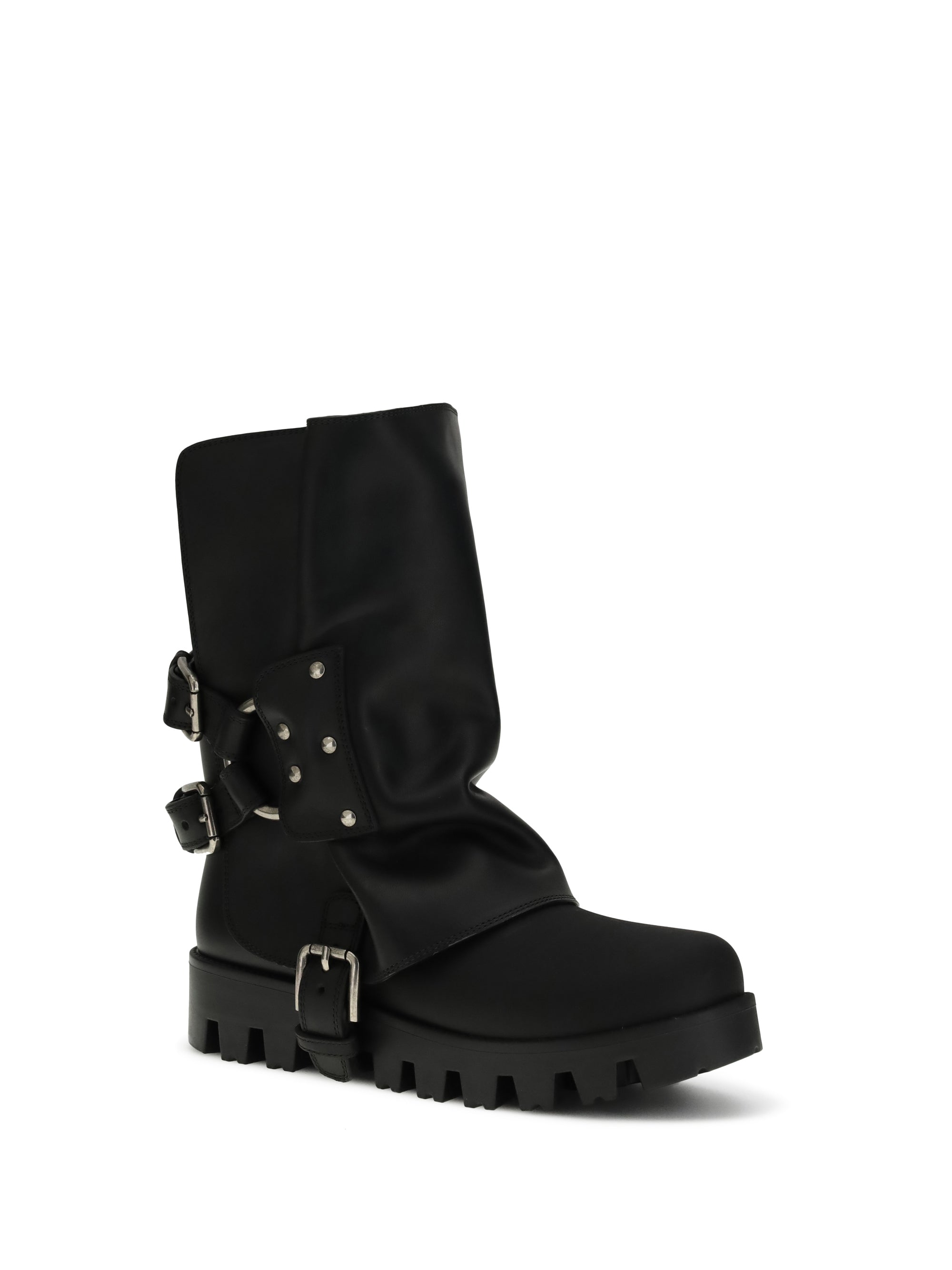 DOLCE &amp; GABBANA 36 leather ankle boots