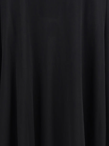 ALAIA 38 fluid jersey heart dress