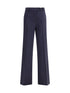 TRUE ROYAL 40 flare bianca pants