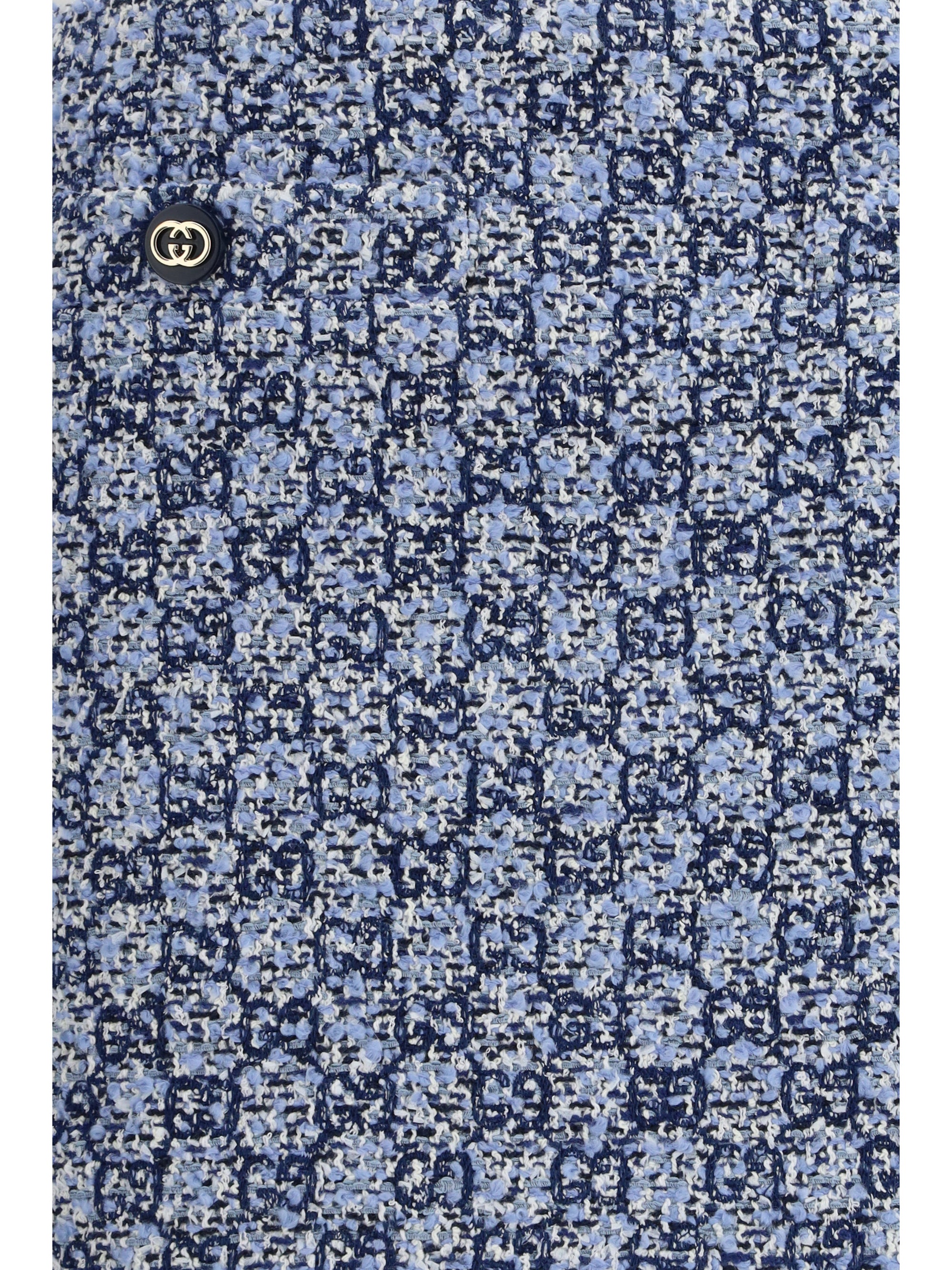 gg tweed skirt