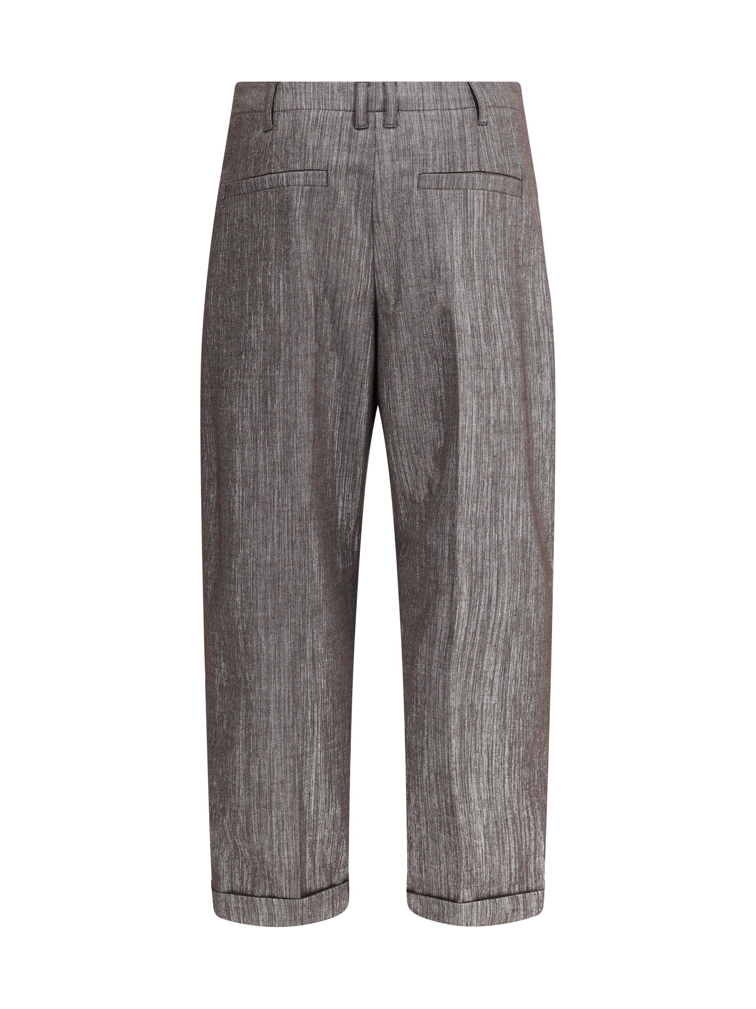 BRUNELLO CUCINELLI 40 lurex effect pants