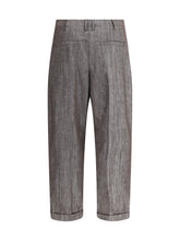 BRUNELLO CUCINELLI 40 lurex effect pants