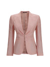 silk faille jacket