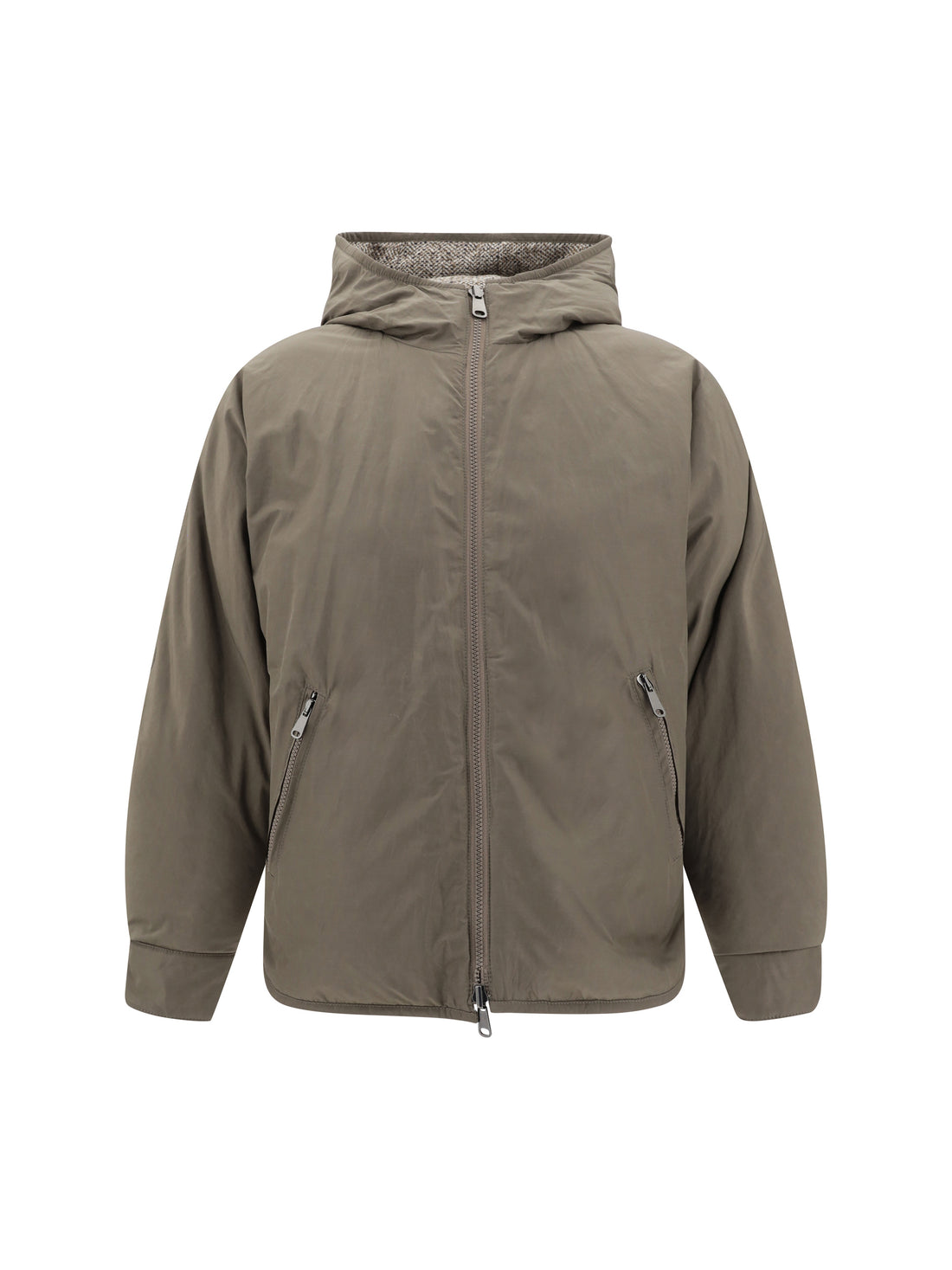 BRUNELLO CUCINELLI 44 reversible down jacket