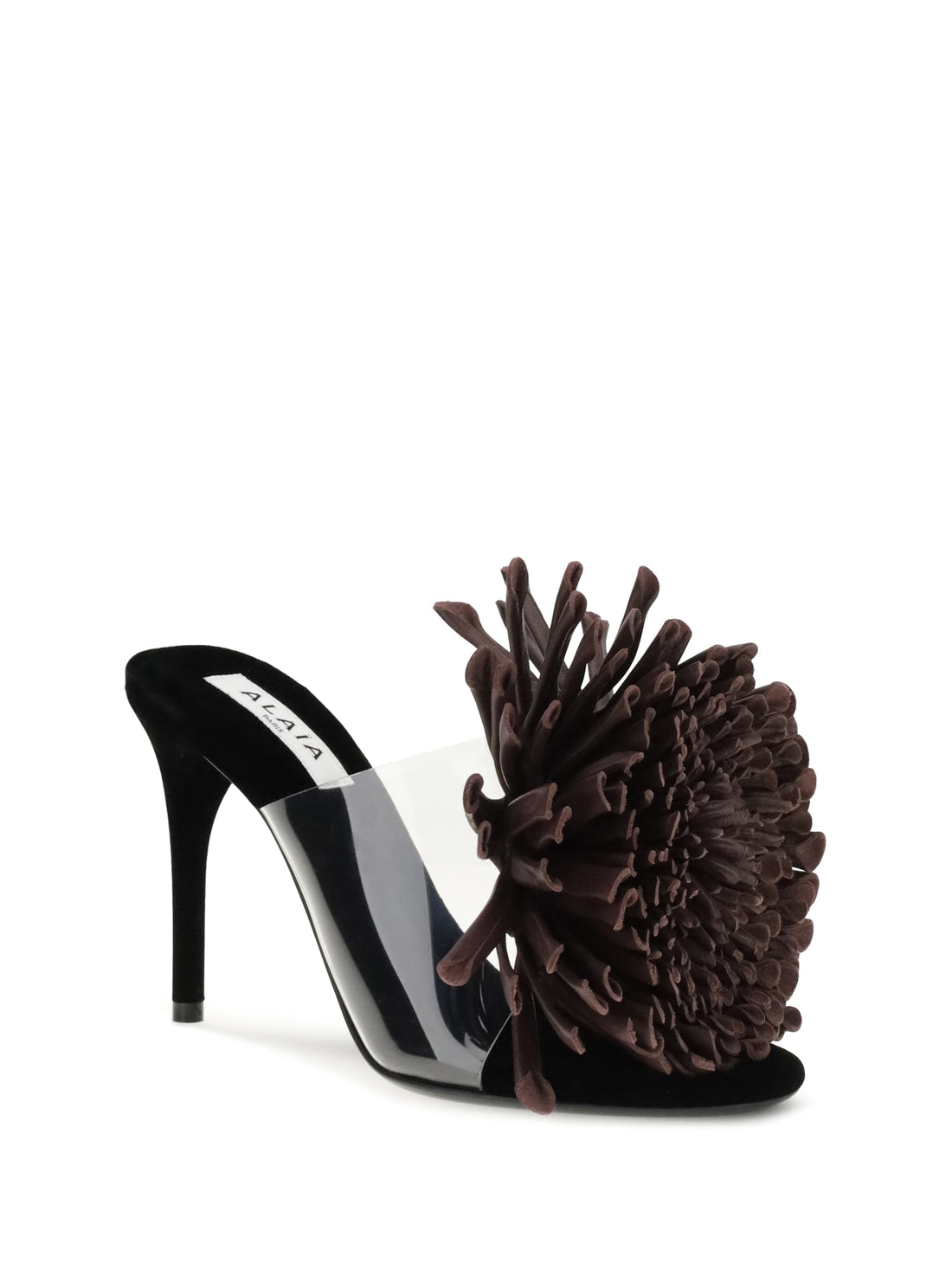 ALAIA 36 asymmetrical stiletto sandals