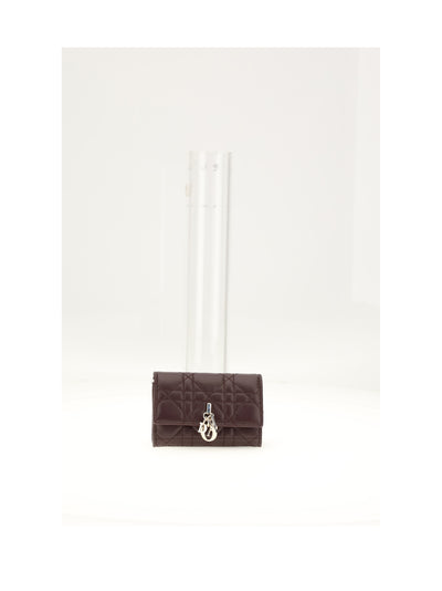 my dior medium wallet lambskin