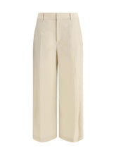BRUNELLO CUCINELLI 38 cotton-blend trousers