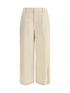 BRUNELLO CUCINELLI 38 cotton-blend trousers