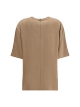 TOTEME 34 satin t-shirt 