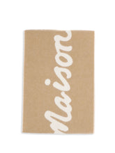 MAISON KITSUNÉ OS wool scarf